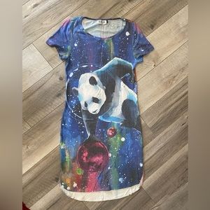 RARE Lora Zombie x HEROTIME Astro Pandas Tee Dress